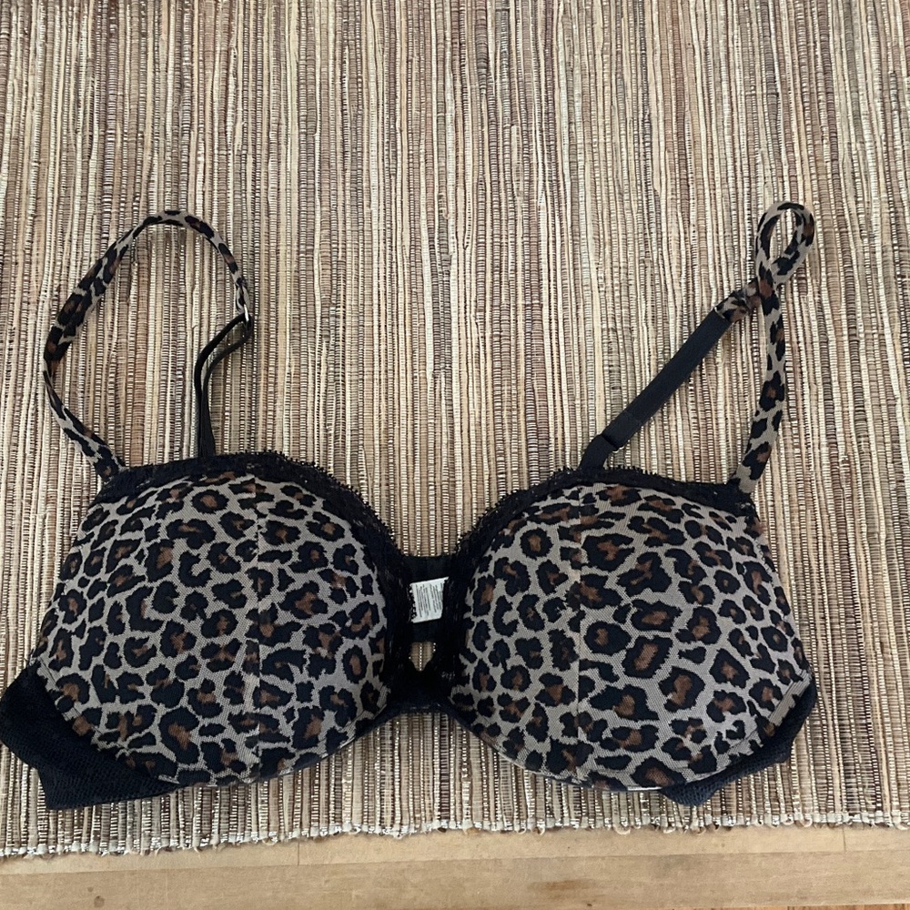 Intimissimi Leopard Print Super Push Up Bra